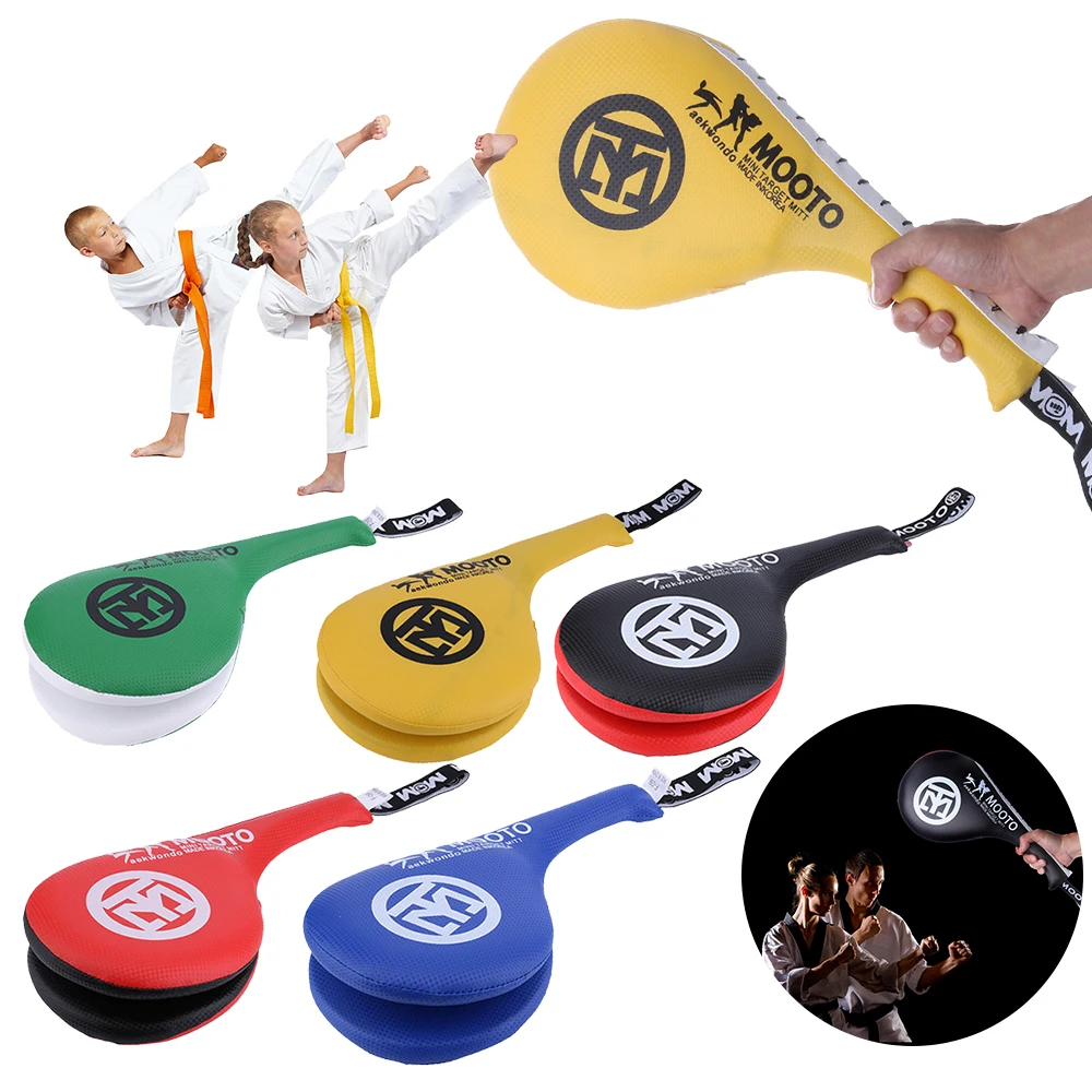 Taekwondo Foot Target Durable Punch Rebound Foot Target Training Children Martial Arts Muay Thai Boxing Gym Fitness Equipment boxing target