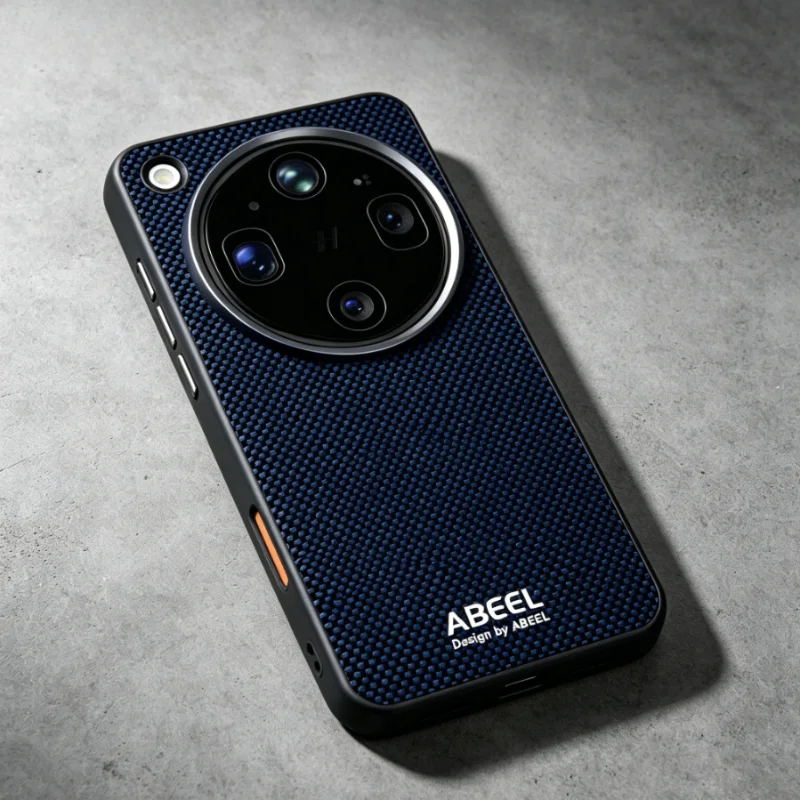 Premium Carbon Fiber Pattern Magnetic Shockproof Phone Case