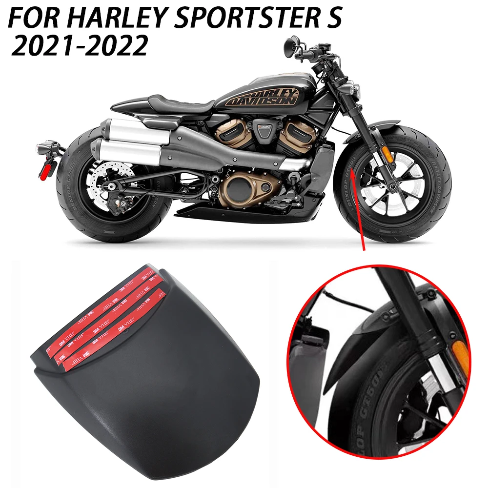 

Motorcycle Accessories Front Wheel Rear Fender Mudguard Extender Extension For Harley Sportster 1250 S RH1250 RH 1250 2021 2022