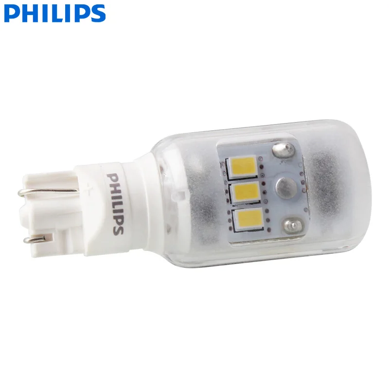 Philips Ultinon LED T15 T16 W16W 12V LED Interior Reading Dashboard Lamp  Signal Bulb 6000K Cool White Light Original 11067ULWX1 - AliExpress