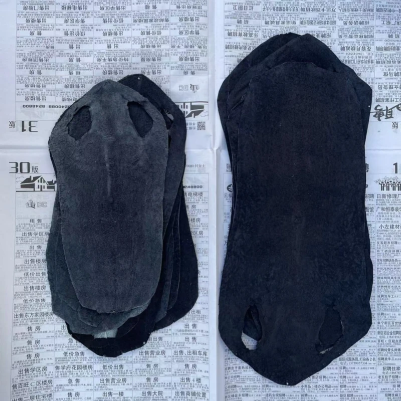 진주 물고기 피부가 있는 가방 지갑 가죽 공예용 블랙 표준 Stiingary 스킨