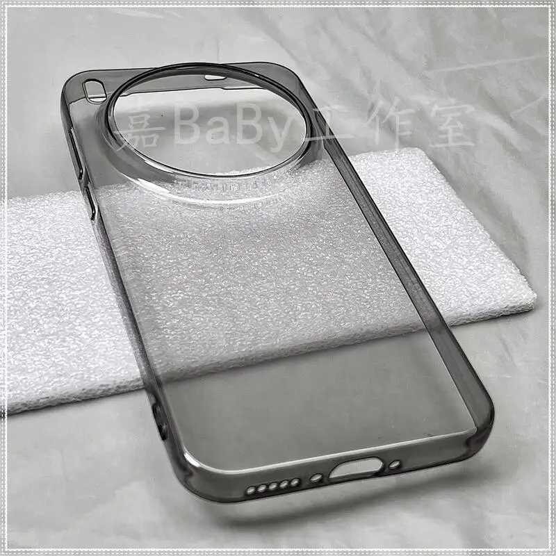 Transparent Shockproof TPU Silicone Phone Case - Lightweight and Durable Cover