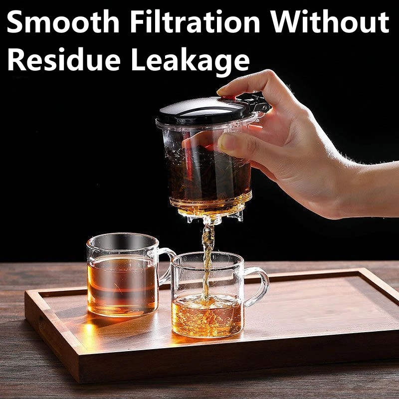 Glass Teapot with Filter System 4