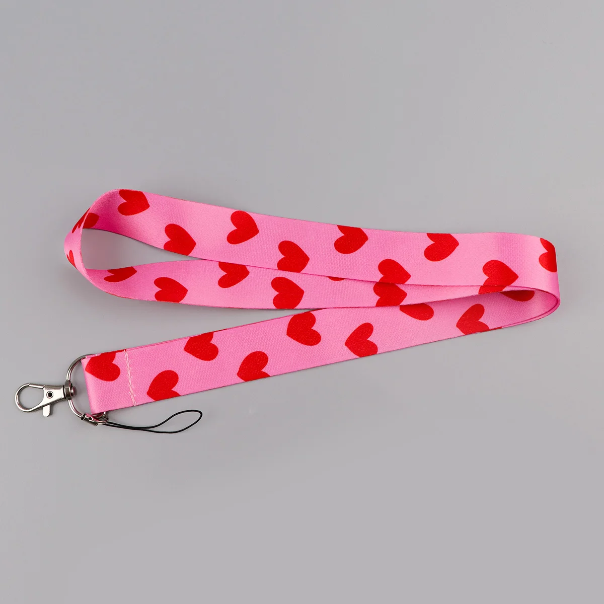 Heart Lanyard Neck Strap for Key ID Card and Badge Holder - Simple Style Accessories