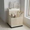 Multifunction Draining Cutlery Storage Rack Plastic Drain Chopsticks Cage Knife Holder Tableware Organizer Kitchen Utensil Rack 1