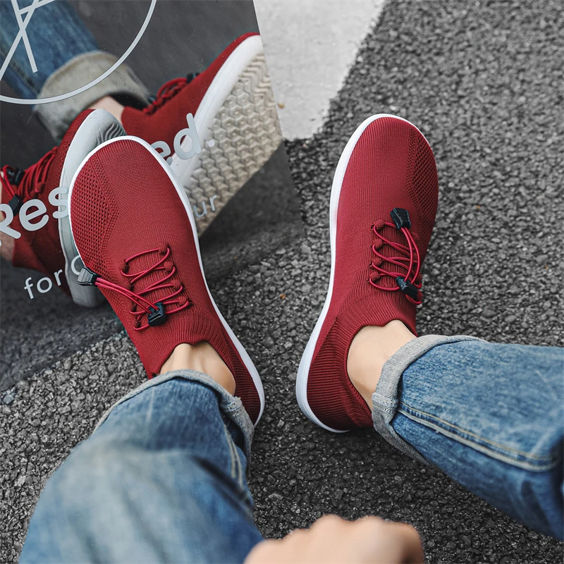 Atmungsaktive Barfußschuhe Aus Mesh Für Herren Mit Breiter Zehenbox_voghion.com