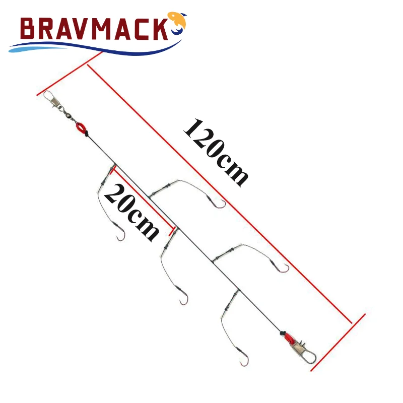 1pack(5pcs) String Hooks 3 # -13 # High Carbon Steel Fishing Hook Rigs Swivel Single Fishing hook Barbed Sharp Hook 2