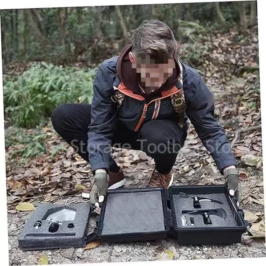 Tool Box Durable Equipment Case Large Tool Storage Waterproof Camera Photography Tool Box Organizer Equipment Hard Case Suitcase 4