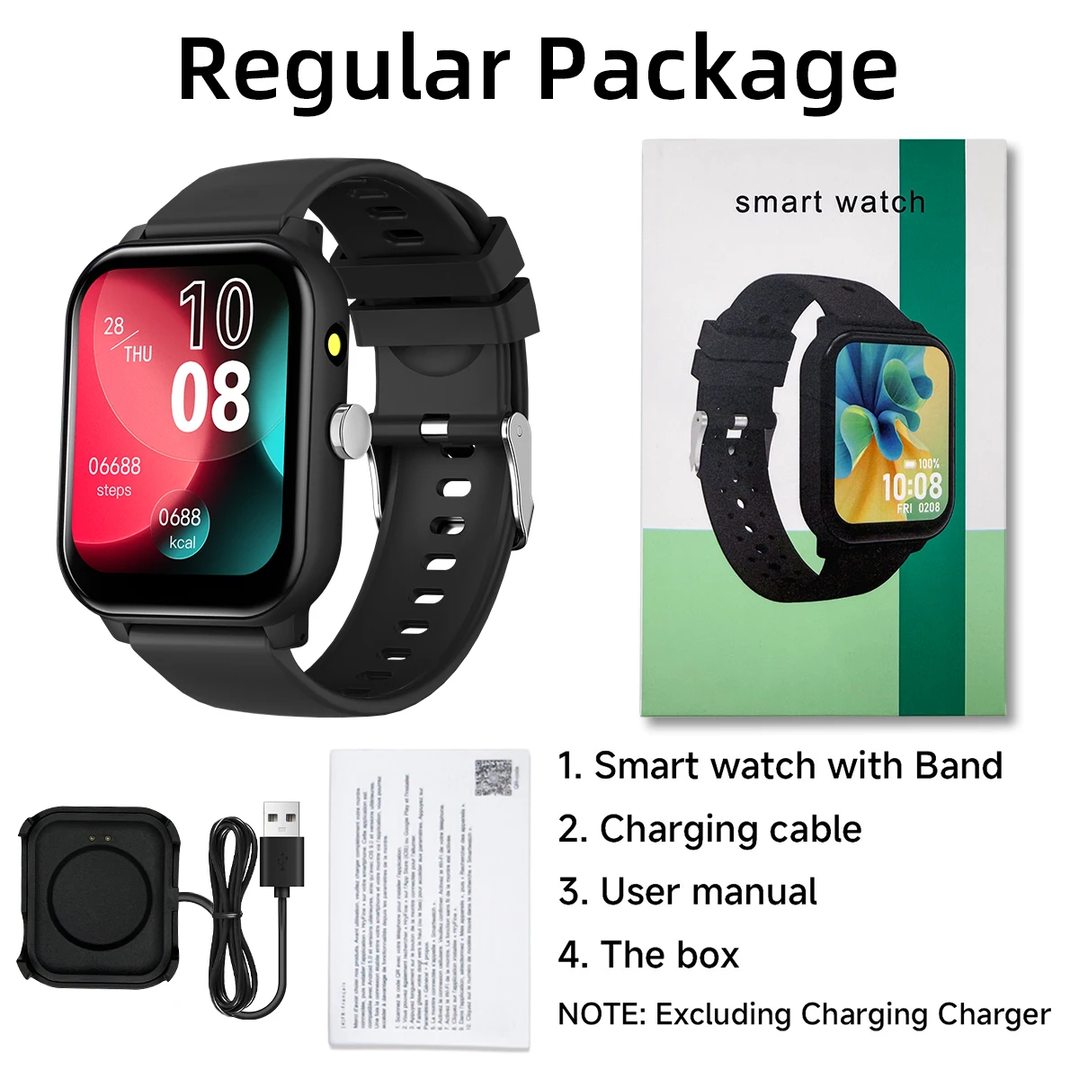 Smartwatch With Wireless Calling, Music Player And Flashlight_voghion.com