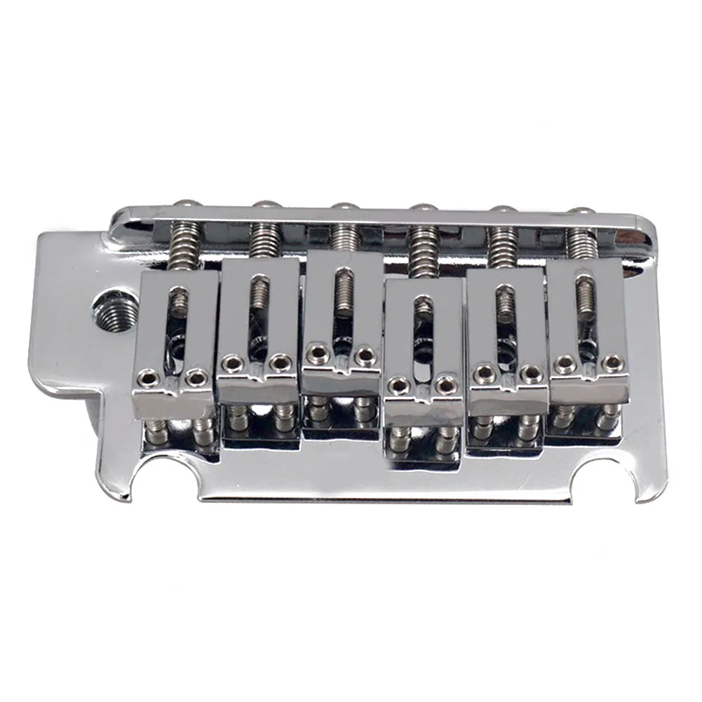 

Седло высокой четкости, седло, мост тремоло, хромированное утолщенное основание, система моста тремоло, полный комплект хромированного покрытия