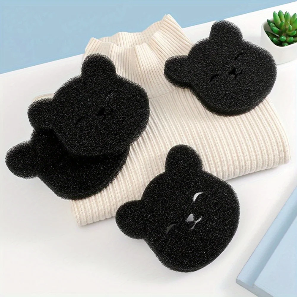 2-8PCS Pet Hair Remover Bear Shape Laundry Ball Washing Machine Lint Catcher Reusable Clothes Sofa Cat Dog Hair Cleaning Sponge