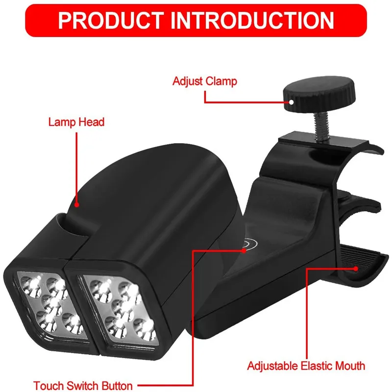 Tanio Smart Touch oświetlenie grilla Led przenośna lampa Bbq latarka