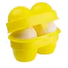 2 Grids Egg Storage Box Portable Outdoor Camping Picnic Egg Box Kitchen Refrigerator Egg Holder Container Organizer Case 3