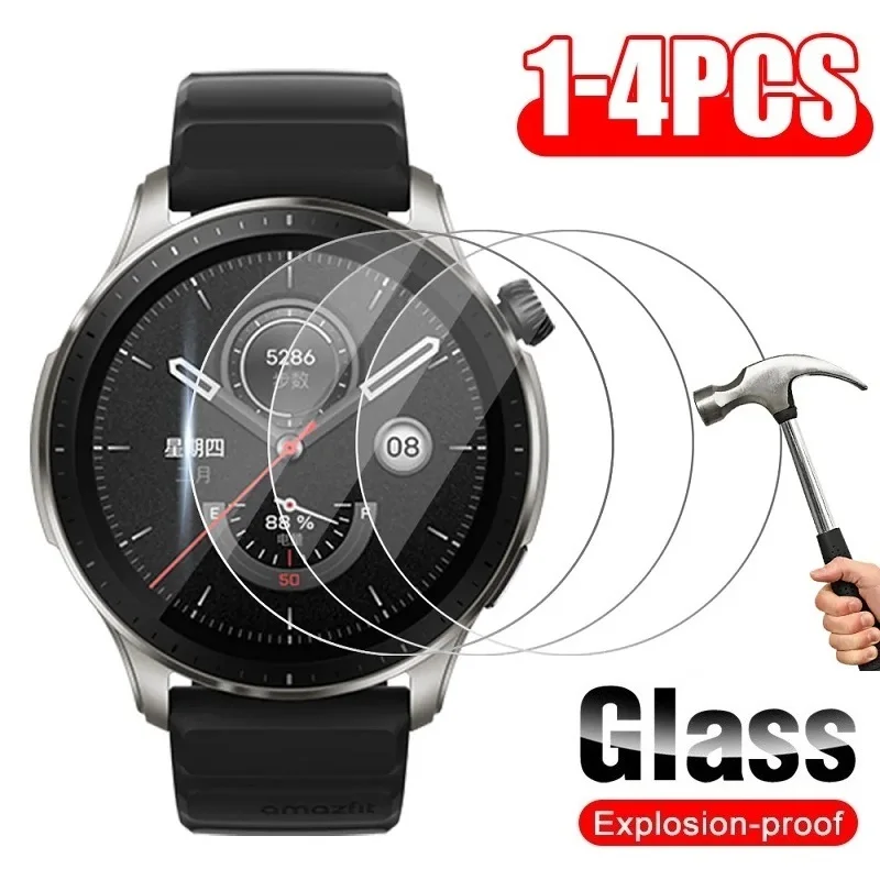 

Tempered Glass for Amazfit GTR 4 Screen Protector for Amazfit GTR 4 GTR4 Glass Protective Film Foil