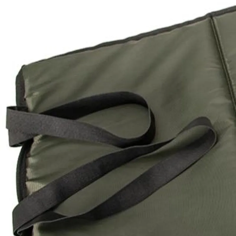 Tapis de pêche 3 couches pliable multifonction jaune avec porte-aiguilles - Coussin respirant