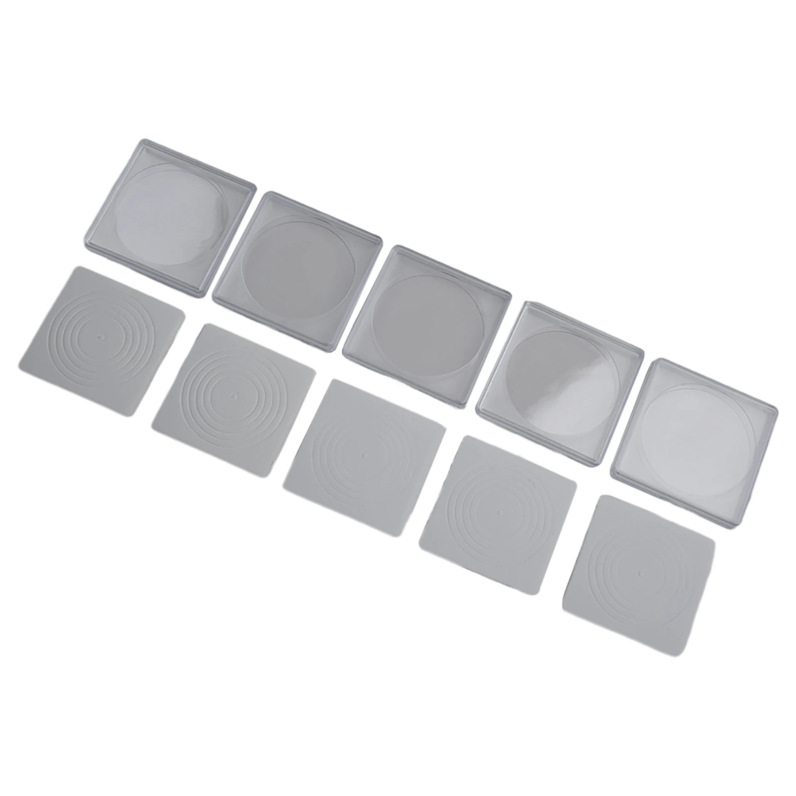 

20pcs Transparent Coin Cases Holder Coin Collecting Box Case Coins Storage Capsules Protection Boxes Container Organizer