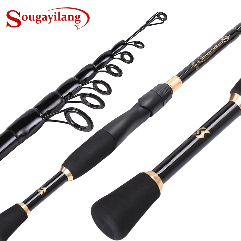 Ultralight Telescopic Spinning Rod 1