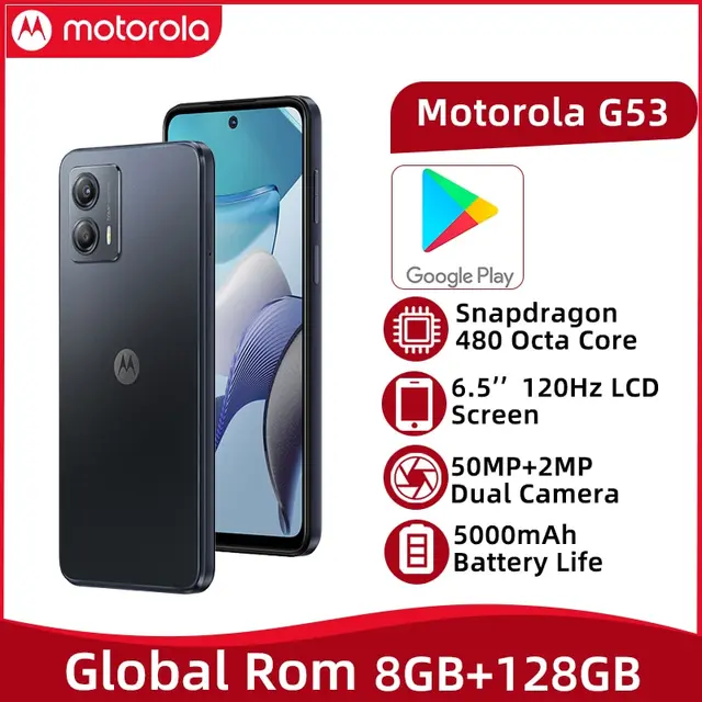 Global rom motorola g gb gb mobile phone hz lcd screen snapdragon smartphone
