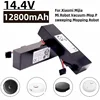 Li-ion Sweeper Battery for Xiaomi Mijia Mi Robot Vacuum-Mop P, Sweeping and Cleaning Robot, 18650 4S1P 14.8V 12800mAh STYTJ02YM 1