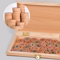High quality Chinese Chess A traditional board game foldable travel chess, suitable for adults and children 2