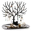 Jewelry Display Stand Tray Tree Storage Racks Earrings Necklaces Rings Jewelry Boxes Case Desktop Organizer Holder Make Up Decor 4