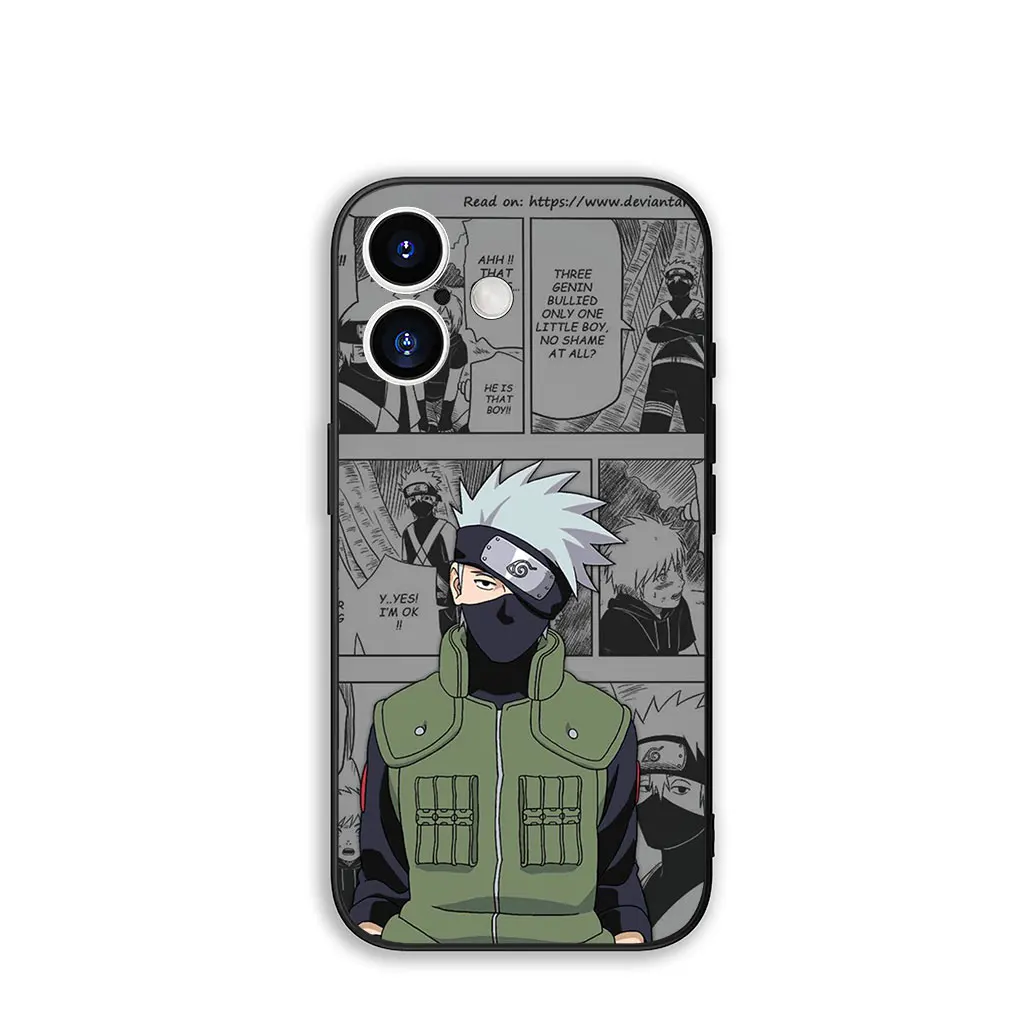 Kakashi and Itachi Anime Phone Case - Cool Ninja Design Cover