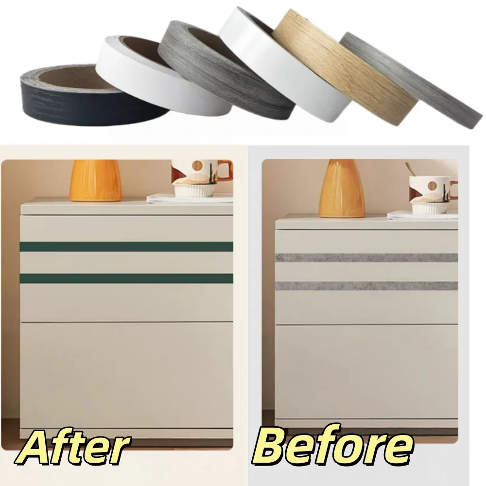 Glossy PVC Edge Banding for Wood Furniture and Cabinetry