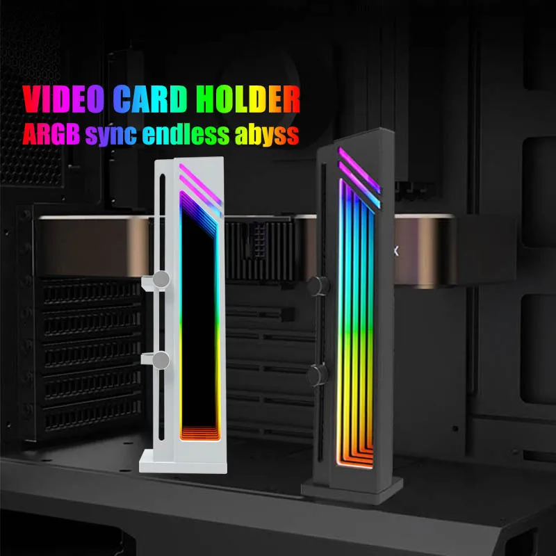 Jumpeak-ARGB-Sync-Effect-Computer-Video-Card-Holder-Suporte-de-Cart-o ...