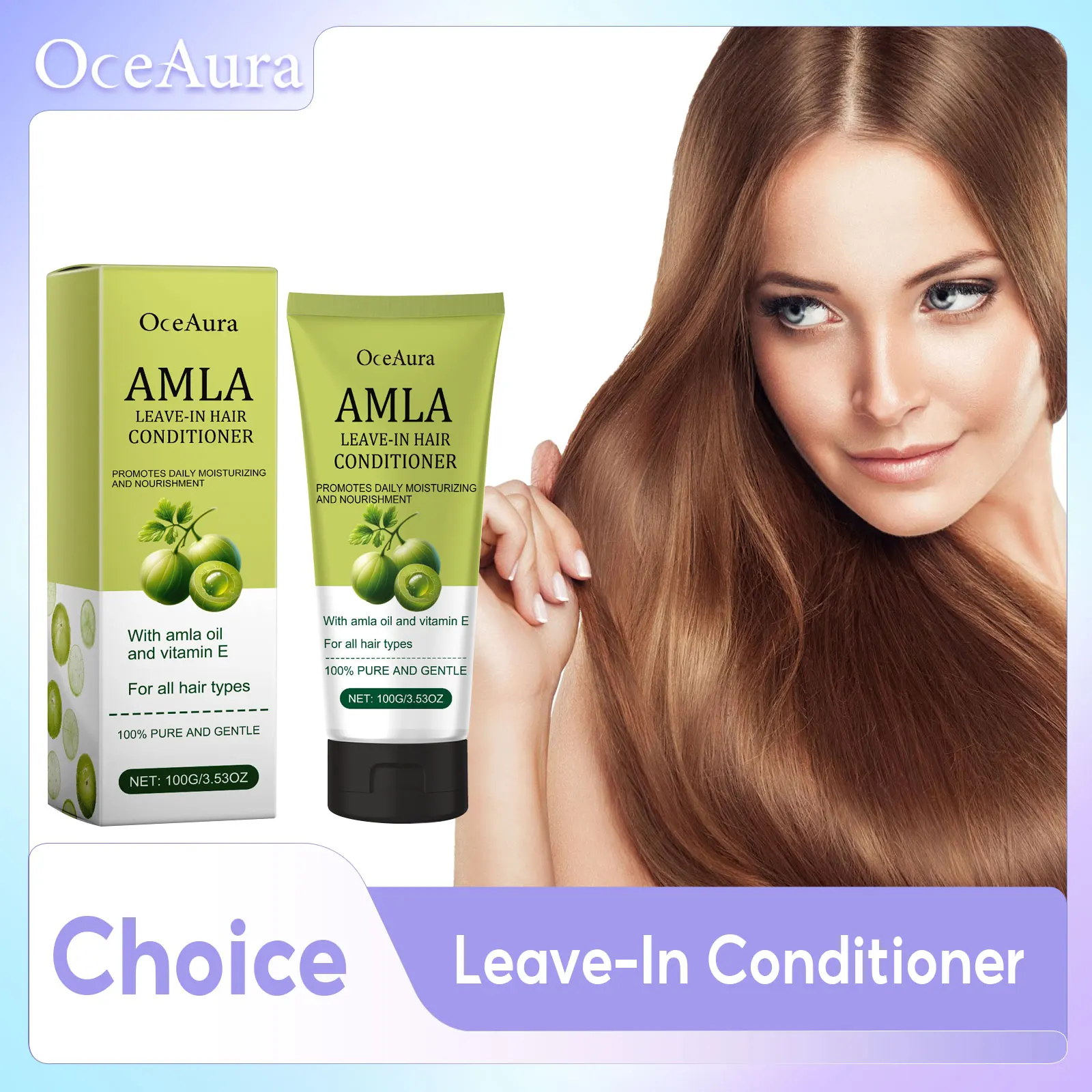Leave-In Conditioner Nourishing Moisturizing Repair Dry Damaged Hair Root Strengthening Reduce Frizz Smoothing Hair Conditioner