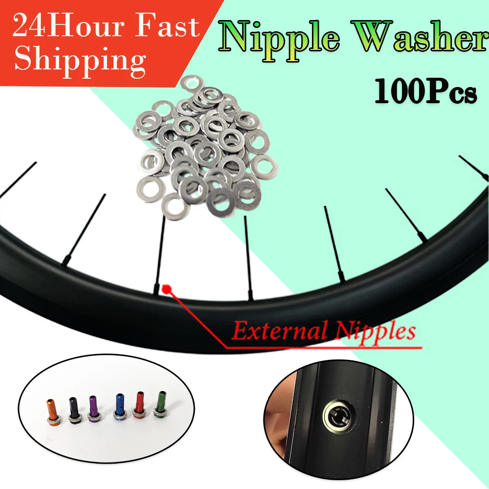 100Pcs/Lot Internal Nipple Inner Washer Best More than SAPIM HM PILLAR PW7048 CN Ball Washers Light bicicleta