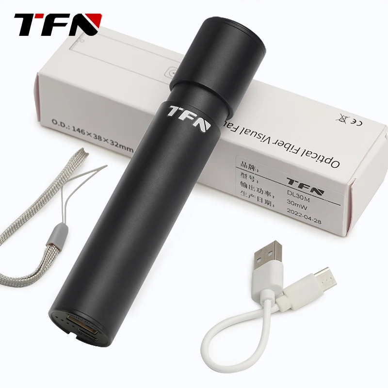 TFN 15KM/20KM/30KM/50KM Fiber Optic Tester VFL Visual Fault Locator