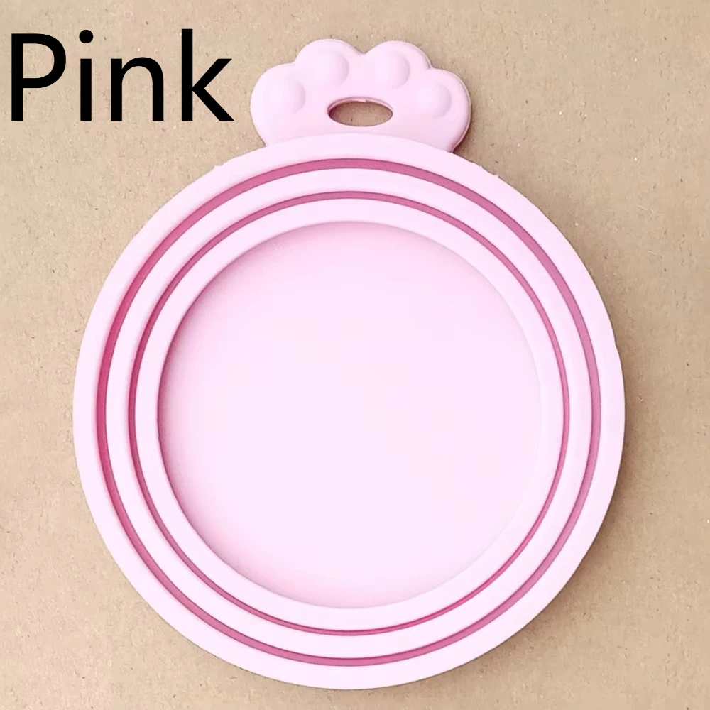 Reusable BPA-Free Silicone Pet Can Lid - Keeps Pet Food Fresh and Odor-Free
