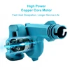 2 in 1 21V Cordless Electric Air Blower & Suction Leaf Computer Dust Cleaner Collector Power Tools For Makita 18V Battery Power 3