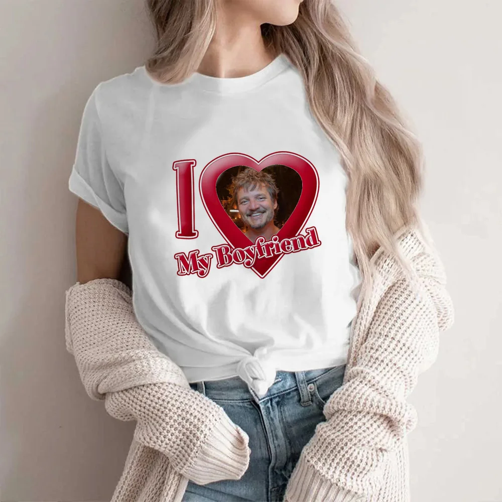 

Женская футболка с принтом «i Love»