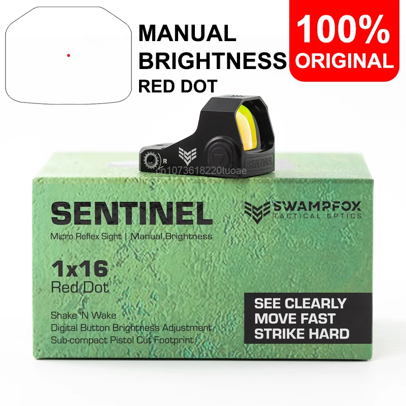 Swampfox Sentinel Micro ダットサイト■Green Amazon.com : Swampfox SENTINEL MICRO REFLEX GREEN DOT Shake