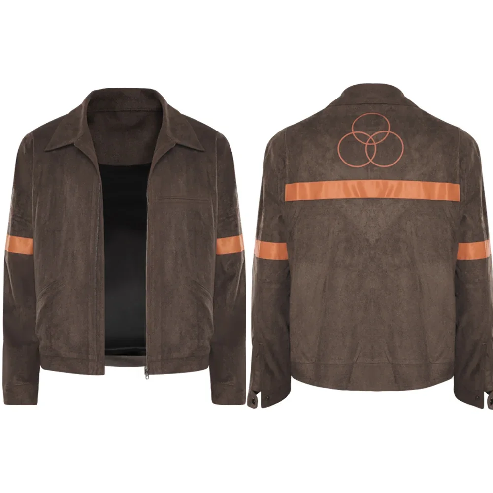 Chaqueta de cuero sintético de Rick Grimes de The Walking Dead, disfraz de Cosplay para hombre, traje de adulto, traje de fiesta de carnaval y Halloween