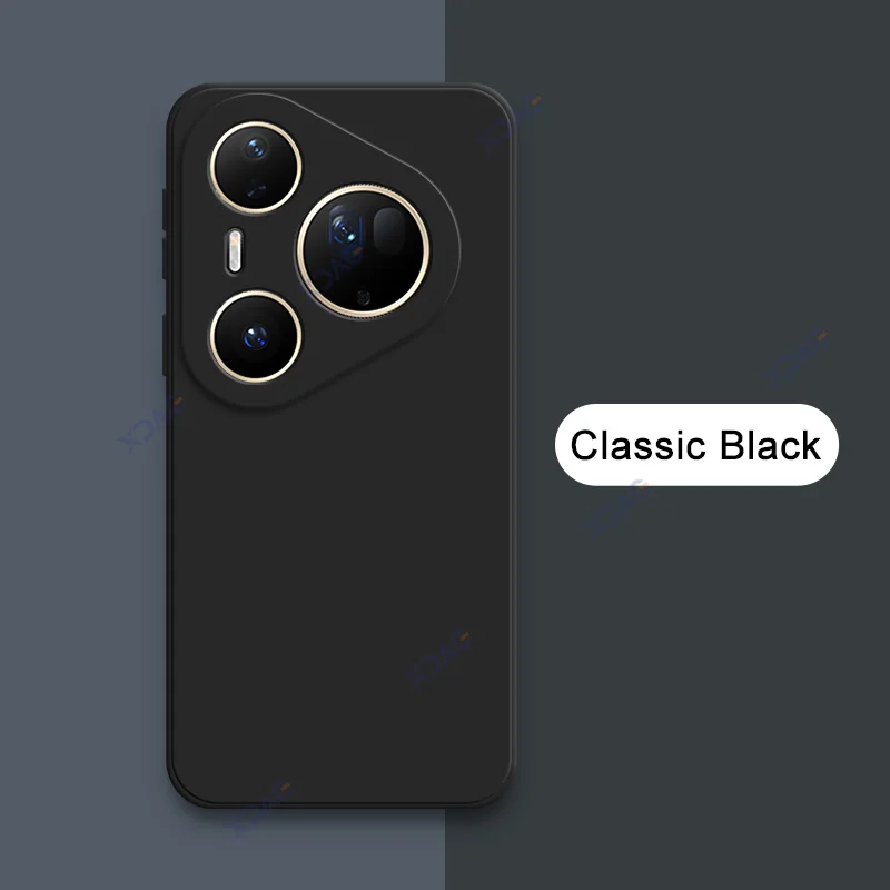 Premium Liquid Silicone Armor Case - Luxury Soft Square Design with Advanced Lens Protection