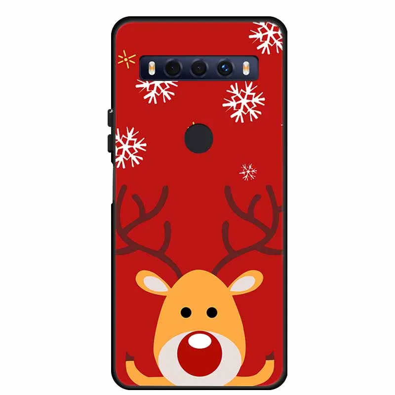 Christmas Silicone TPU Soft Phone Case Cover - Festive Protector