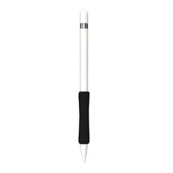 Vibrant Non-Slip Anti-Scratch Silicone Pencil Sleeve (Black)