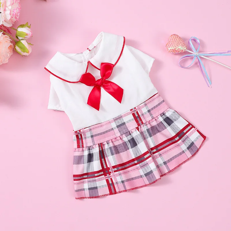 Dog Clothes Spring Skirt Teddy Bichon Pomeranian Small Dog Summer Princess Dress Pet Spring Summer Thin