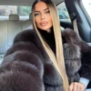 Women's fur coat Fox Fur Jackets For Women clothing Natural Real fox Fur Jacket Coats For Women Fur Jacket In Promotion 4