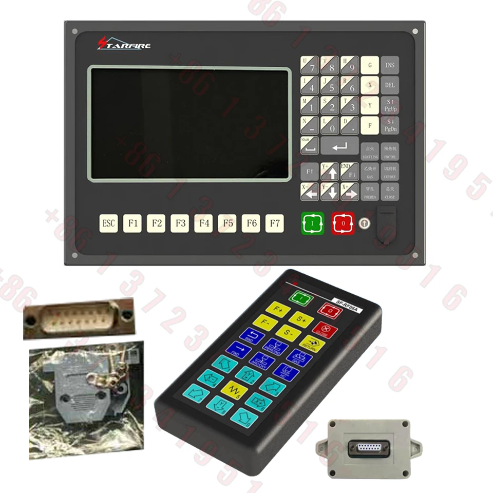 

Starfeng Sf-2100s Cnc Plasma Controller Gantry Plasma Flame Cutting Machine System + Sf-rf06a Wireless Remote Control