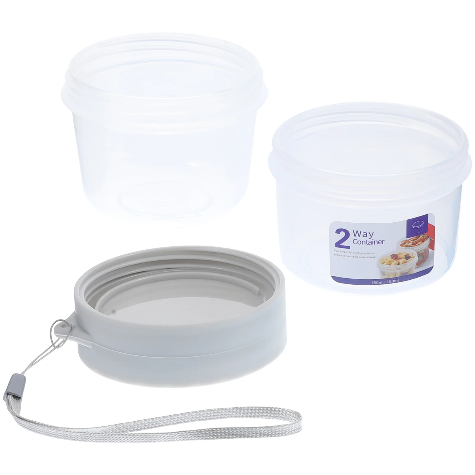 Soup Mug with Lid Double Layer Storage Cup Yogurt Portable Container Breakfast Cups Go
