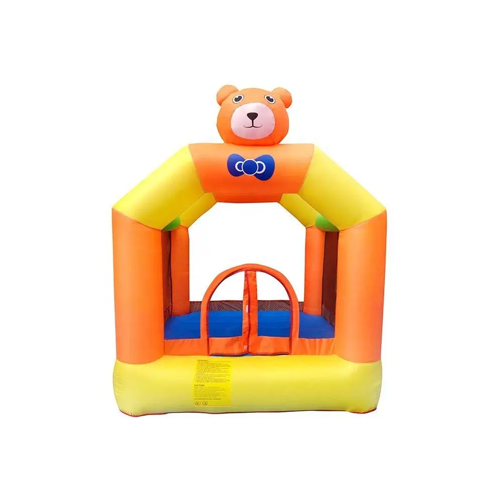 

Oxford Kids Indoor Inflatable Bear Animal Bouncer House Baby Bounce About for Home