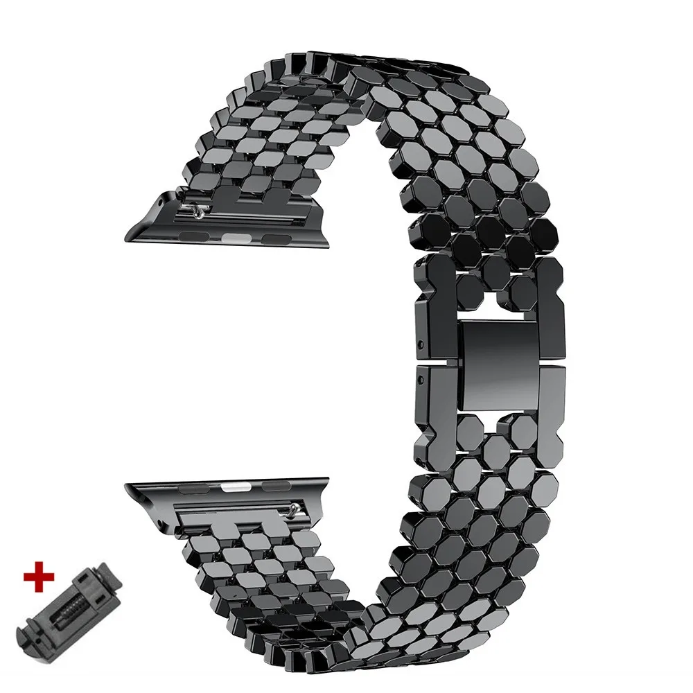 Premium Stainless Steel Watch Band Strap - Elegant Wristband Bracelet