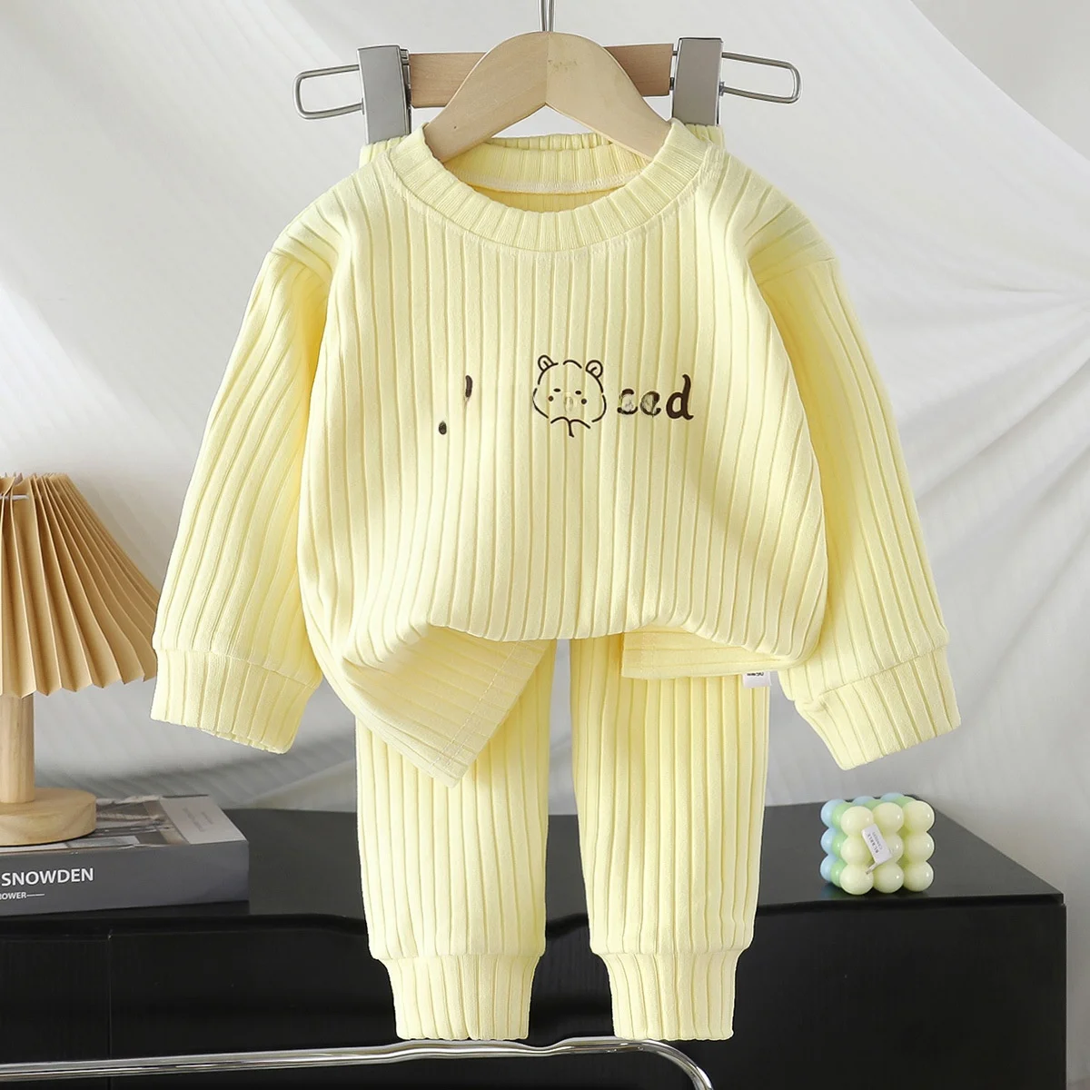 Kids Cartoon Pajamas 2pcs/set for Boys Girls Home Wear Kids Casual Sleepwear Long Sleeve Pajamas Bottoms Suit Cute Gifts