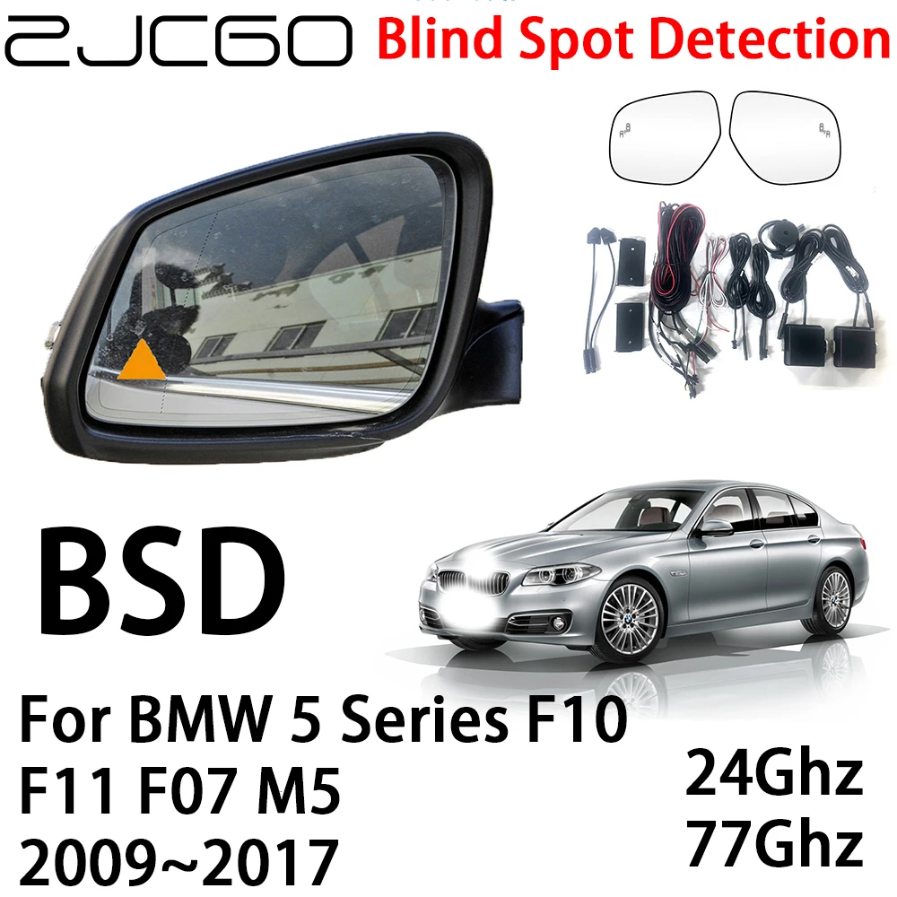

ZJCGO Car BSD Radar Warning System Blind Spot Detection Safety Driving Alert for BMW 5 Series F10 F11 F07 M5 2009~2017