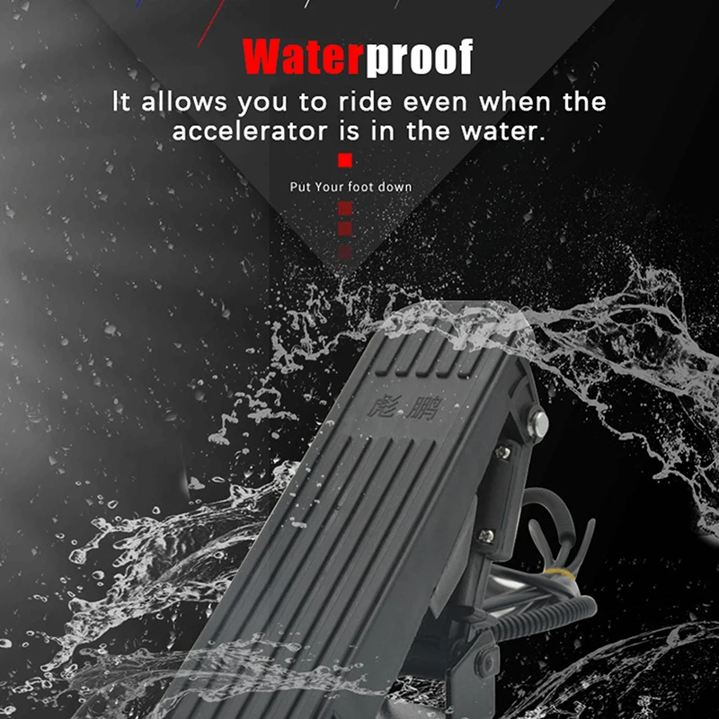 Electric Bike and Scooter Accelerator Pedal Speed Control