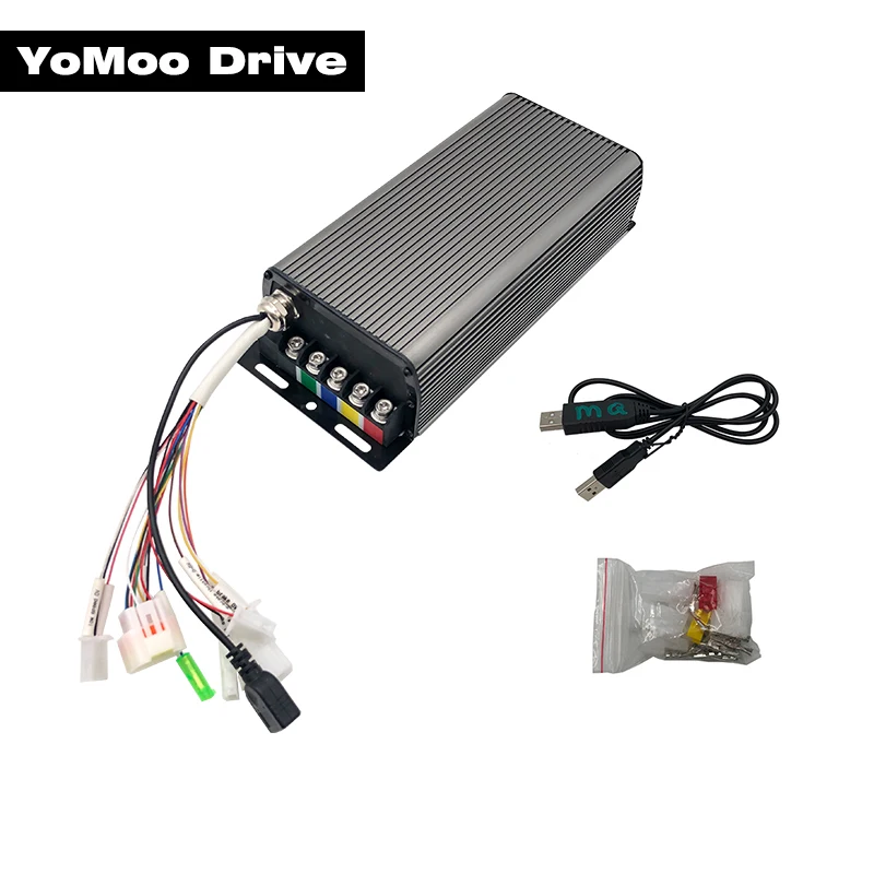 Sabvoton Mqcon 전기 스포크 허브 모터용 사인파 BLDC 컨트롤러, SVMC72200, 72V, 200A, 4-5KW