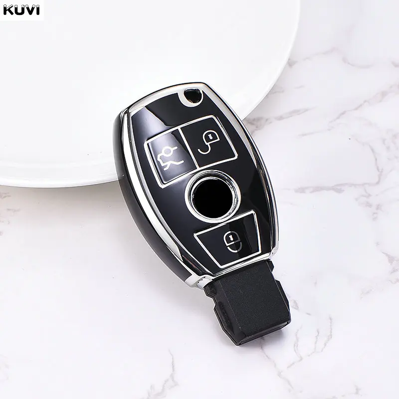 Premium Soft TPU Car Key Case Cover Protector